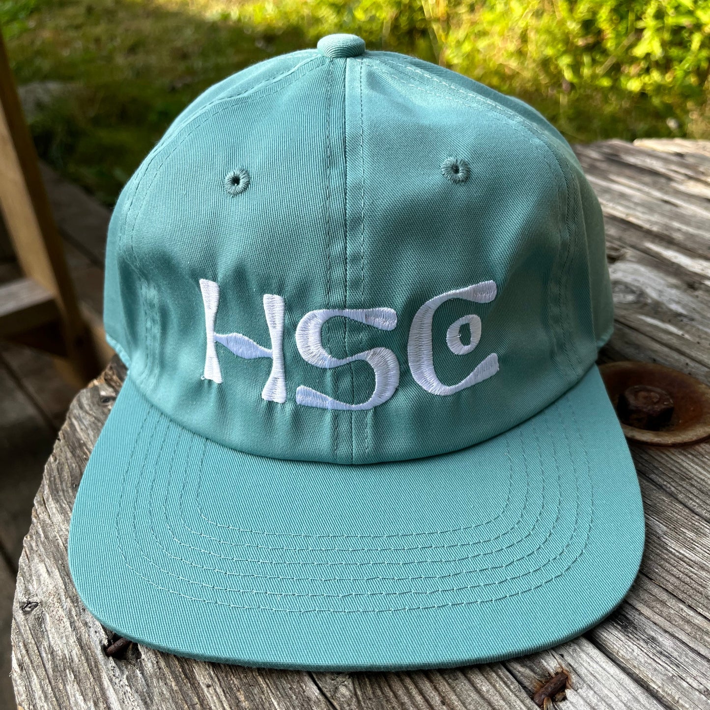 Hurricane 5-panel hat - teal blue