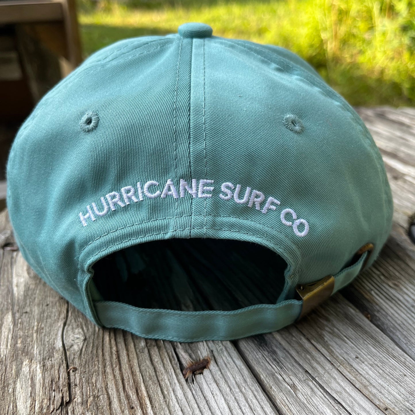Hurricane 5-panel hat - teal blue