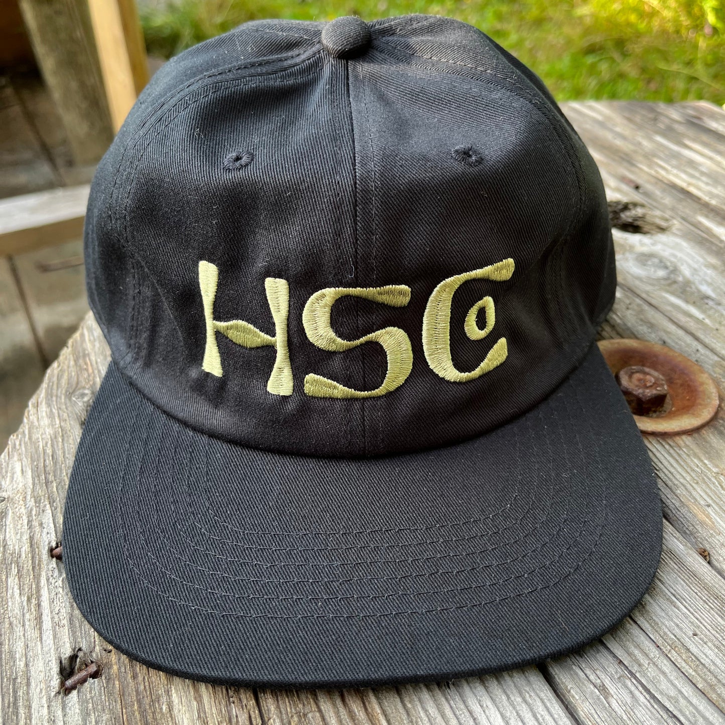 Hurricane 5-panel hat - Black