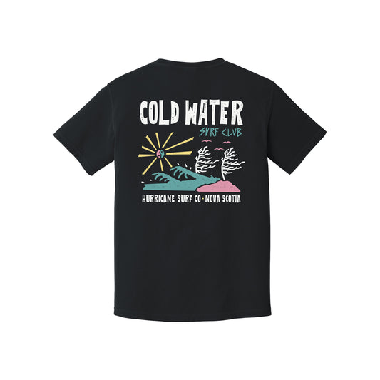 'Coldwater Surf Club' Tee - Black
