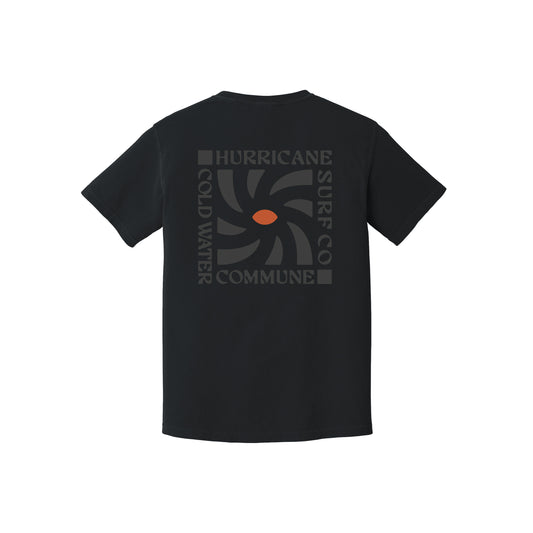 'Commune' Tee - Black