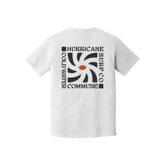 'Commune' Tee - White